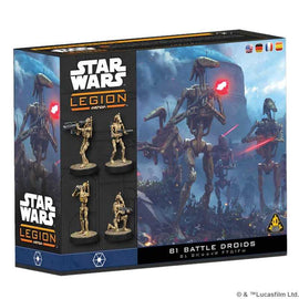 When exceptional efficiency and strategy are required for victory, the Separatist Alliance deploys specialized Super Tactical Droids to bolster the rudimentary battle programming of their droid army with their superior strategic leadership and combat skills.

This Star WarsTM: Legion Separatist Alliance Commanders and Operatives Expansion gives players two customizable Commander and Operative units to expand their Separatist Alliance army. The Separatist Alliance Super Tactical Command Droid pack allows pla