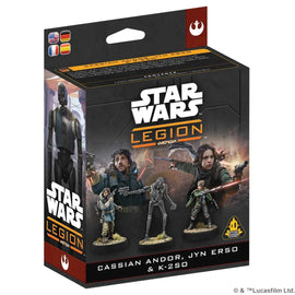 Cassian Andor, Jyn Erso & K-2SO - Star Wars Legion