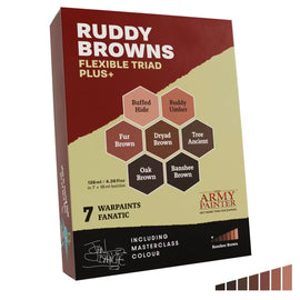 Warpaints Fanatic Flexible Triad Plus: Ruddy Browns