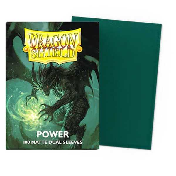 Dragon Shield Matte Dual Sleeves Standard - Power (100)