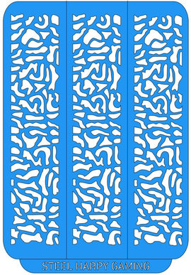 Military Camo - Small - Style 2 - Steel Harpy Stencils