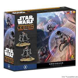 This Unit Expansion for Star WarsTM: Legion includes four unit miniatures usable by Separatist Alliance armies. This re-issue product, previously SWL50, now SWQ36, brings the Republic Clone Commandos to the refreshed Star Wars: Legion. With updated packaging, featuring new art, along with updated cards to the new SWQ multilingual format, this product is an exciting product for Separatist Alliance army players.