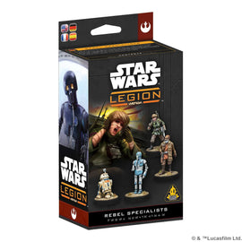 To wage war across the countless battlefields of the Galactic Civil War, the Rebel Alliance needs recruits who can do more than fight. These Rebel forces include officers and droids ready to ensure the Rebel’s troops and equipment are ready for action.

This Unit Expansion for Star WarsTM: Legion includes four unit upgrade miniatures usable by Rebel Alliance armies.