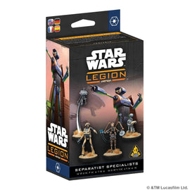 The Separatist Alliance has droids programmed for a vast array of tasks and roles. While many are programmed for battle, there are specialist droids who support their battalions with valuable reconnaissance or important repairs. This expansion for Star Wars™: Legion contains 4 miniatures that can be added to units, as well as cards to support gameplay.