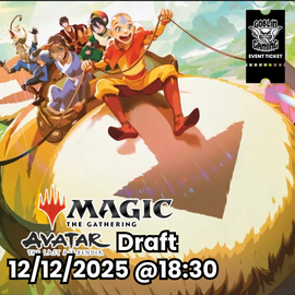 MTG Avatar Draft Ticket 12/12/2025 @ 18:30