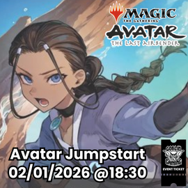 MTG Avatar Jumpstart Entry Ticket 02/01/2026