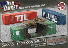 Modern: 40ft Shipping Containers - Damaged (x3)