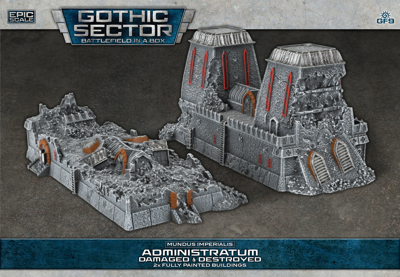 Mundus Imperialis - Administratum (Damaged & Destroyed): Gale Force 9