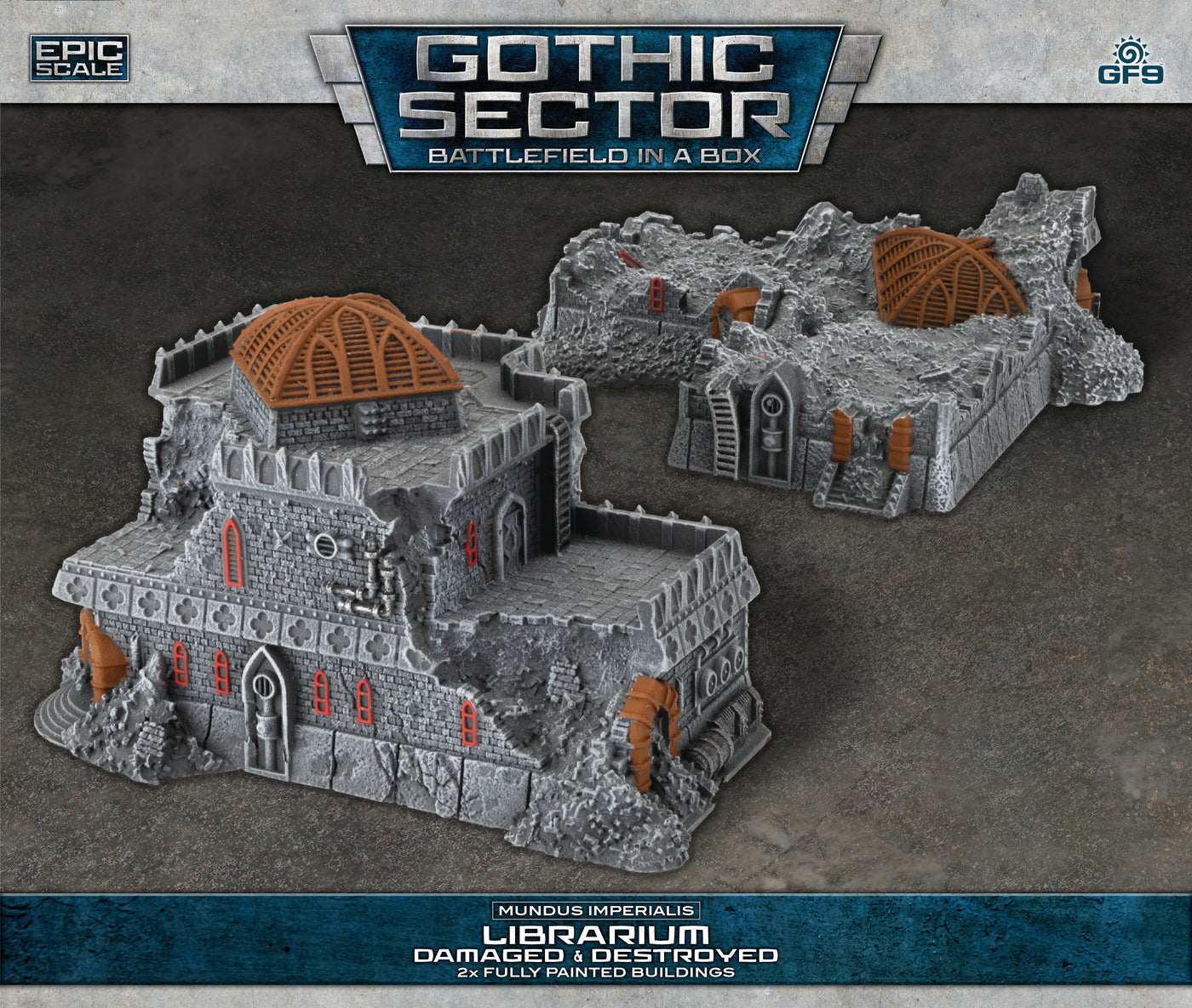 Mundus Imperialis - Librarium (Damaged & Destroyed): Gale Force 9