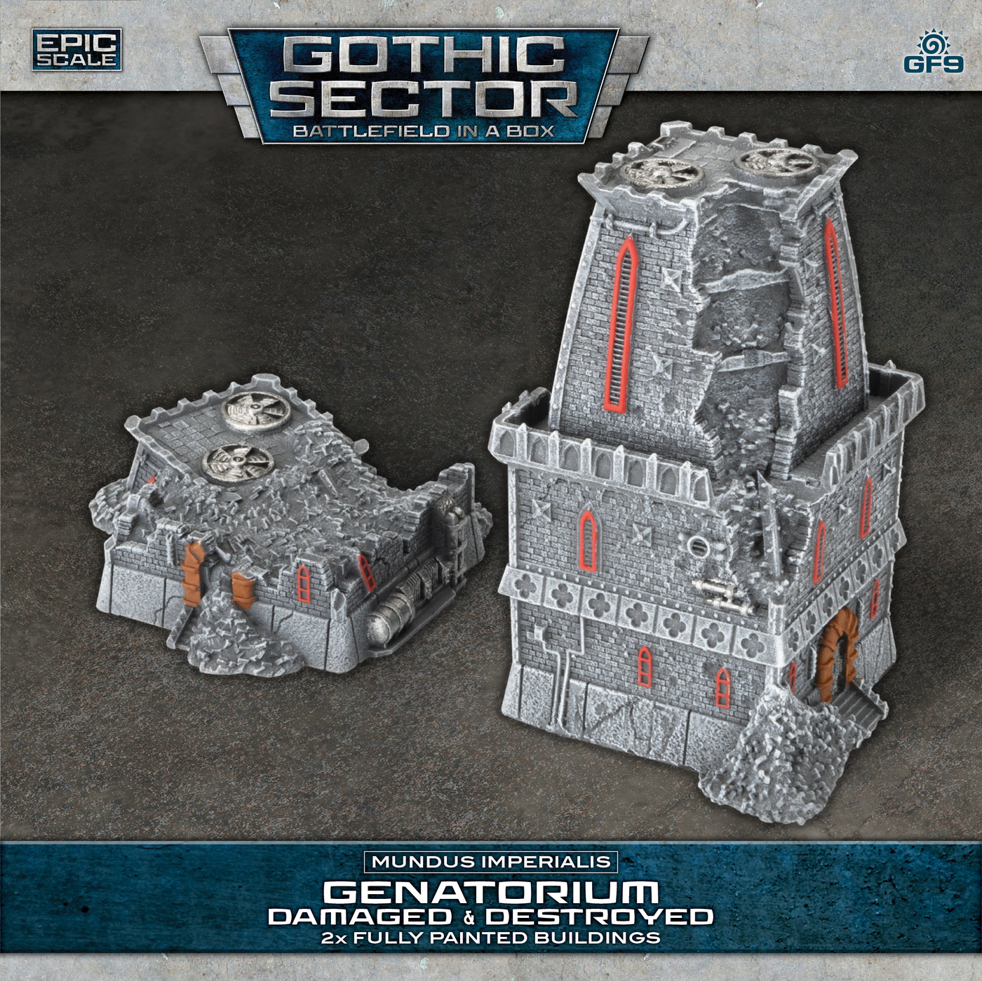 Mundus Imperialis - Genatorium (Damaged & Destroyed): Gale Force 9