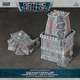 Mundus Imperialis - Genatorium (Damaged & Destroyed): Gale Force 9