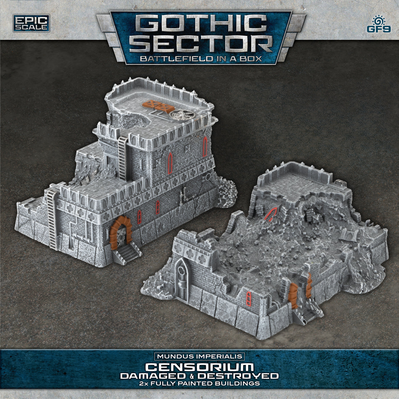 Mundus Imperialis - Censorium (Damaged & Destroyed): Gale Force 9