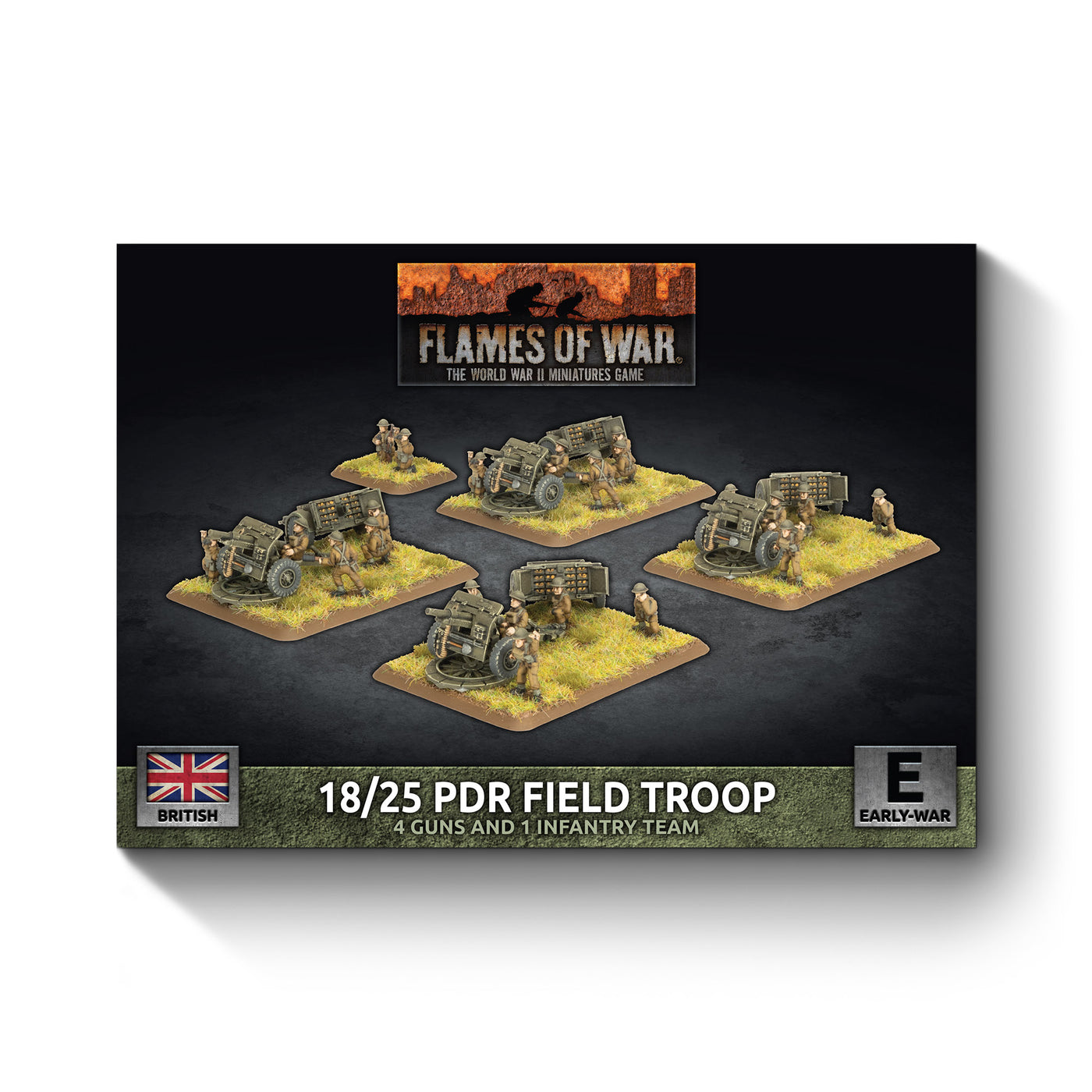 18/25pdr Gun Battery - Flames of War: Early War
