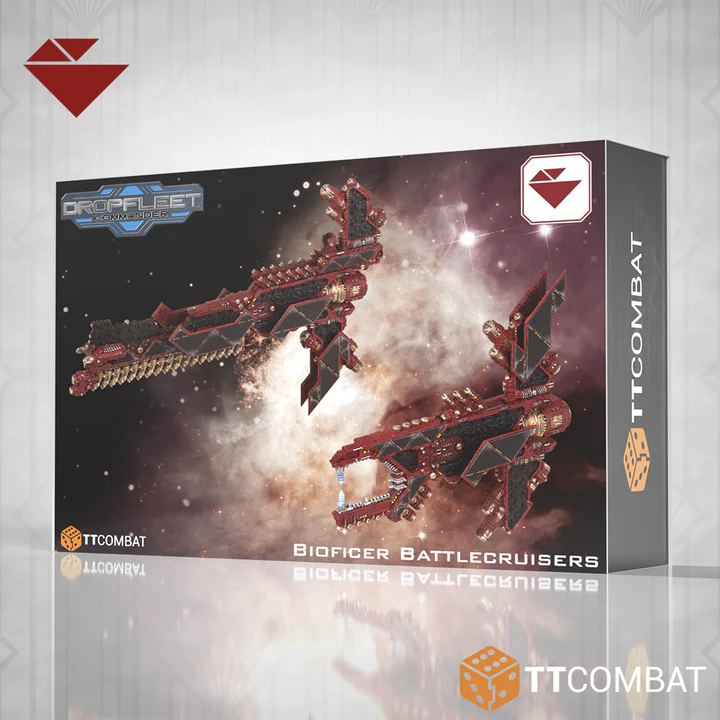Bioficer Plastic Battlecruiser - Dropfleet Commander 2.0
