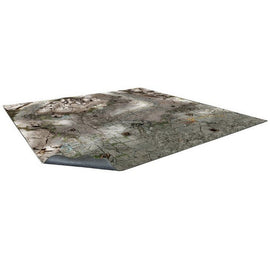 Frosty Crags Gaming Mat 2x2 - Grid