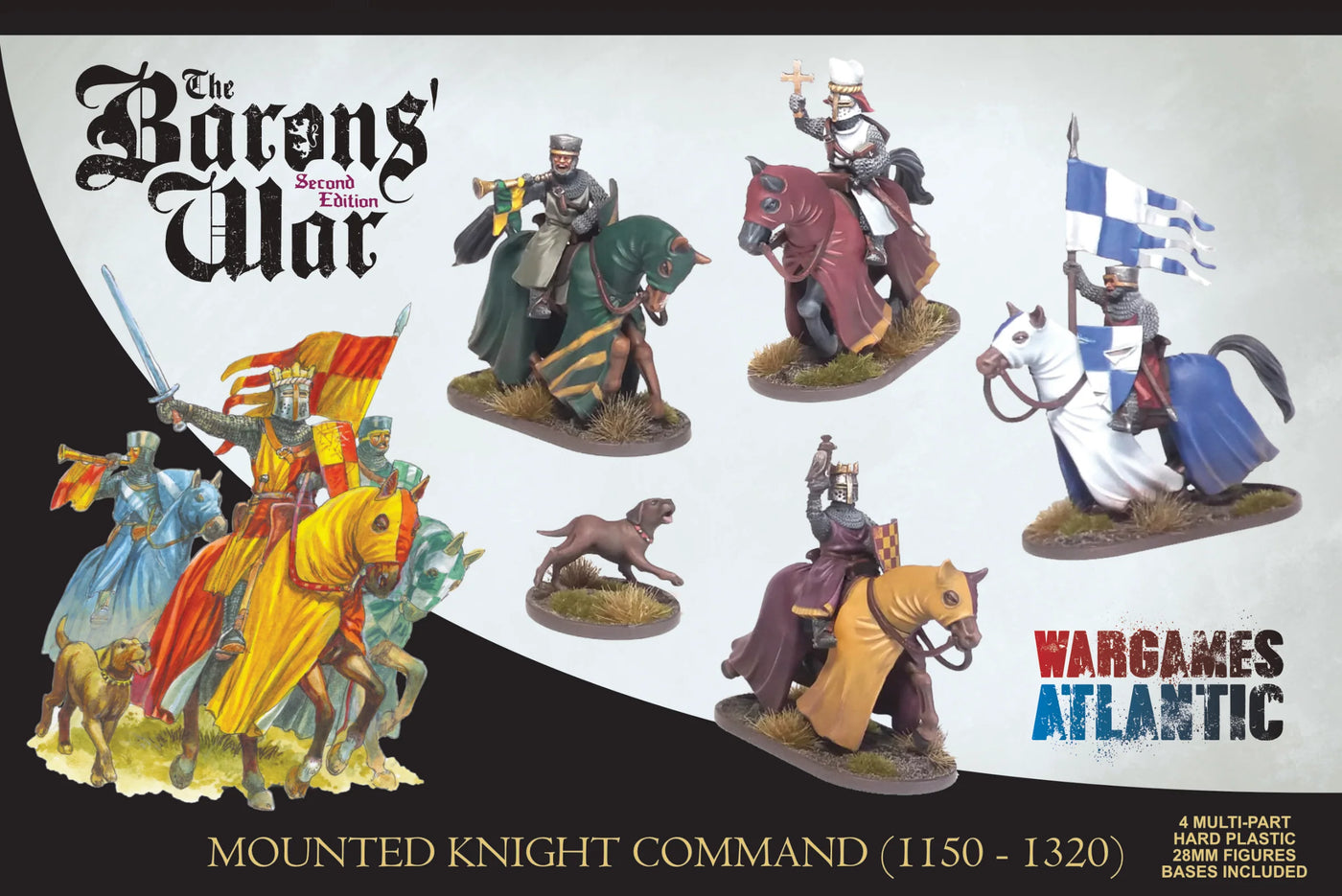 Mounted Knight Command (1150 - 1320) - Wargames Atlantic