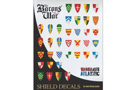 Barons' War Shield Decals (01) - Wargames Atlantic