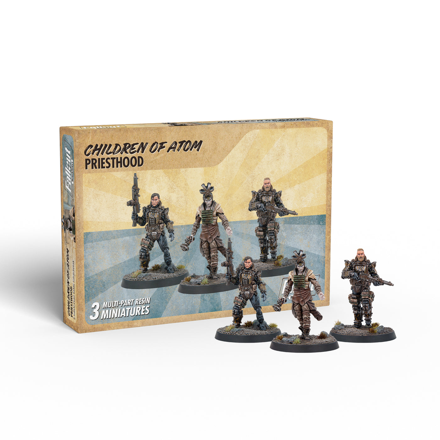 Children of Atom: Priesthood - Fallout Miniatures