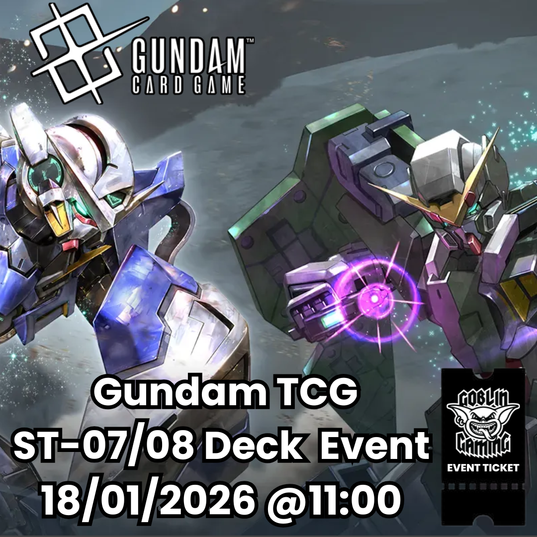 Gundam ST-07/08 Starter Deck Release event 18/01/2026