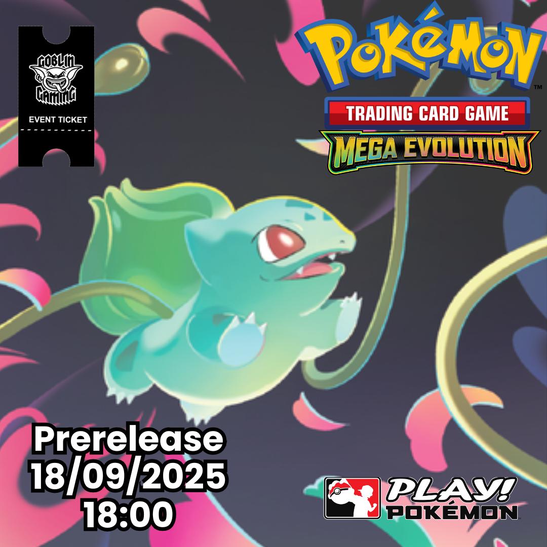 Pokemon Mega Evolution Prerelease 18/09/2025 @ 18:30