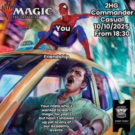 Two Headed Giant Commander Casual 10/10/2025 From 18:00