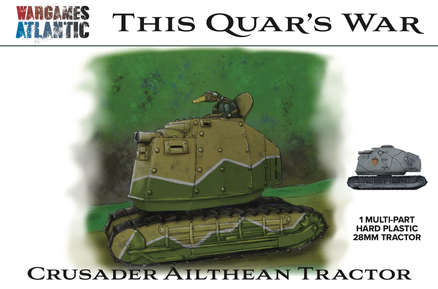 Crusador Ailthean Tractor - Wargames Atlantic
