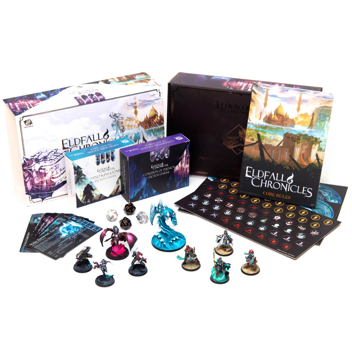 Two-Player Starter Set: Coalition of Thenion vs Sand Kingdoms - Freecompany