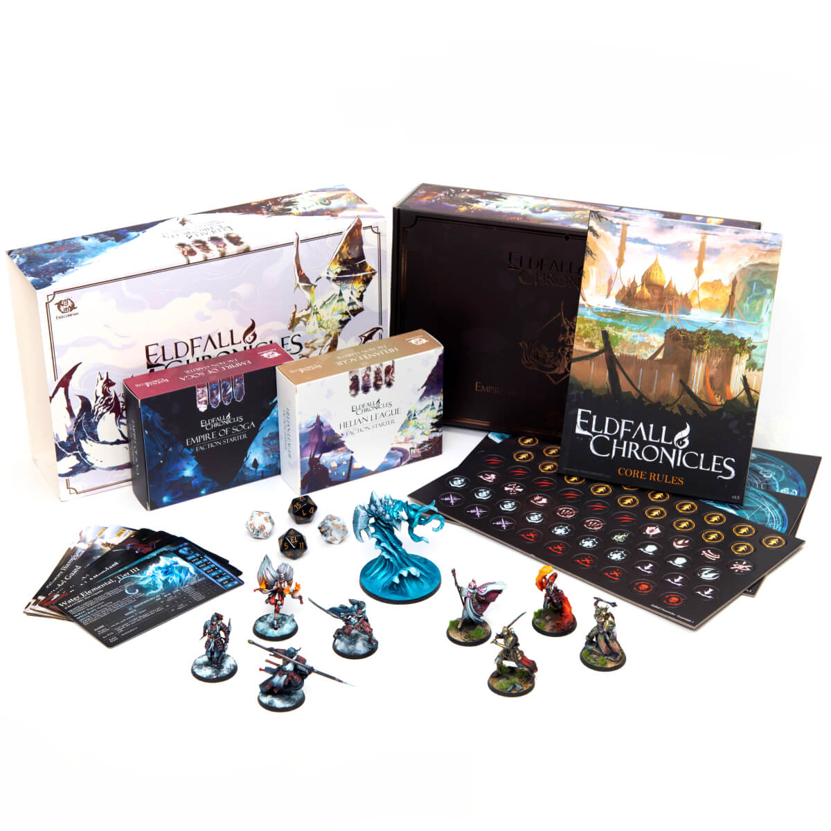 Two-Player Starter Set: Empire of Soga vs Helian League - Freecompany