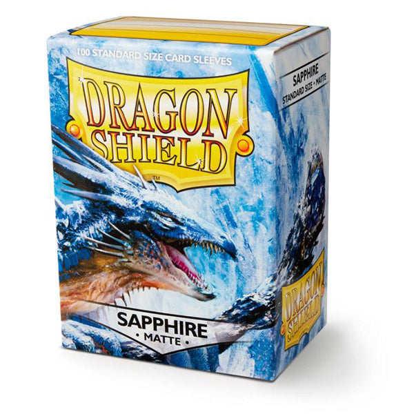 Dragon Shield - Matte Standard Size Sleeves 100pk - Sapphire