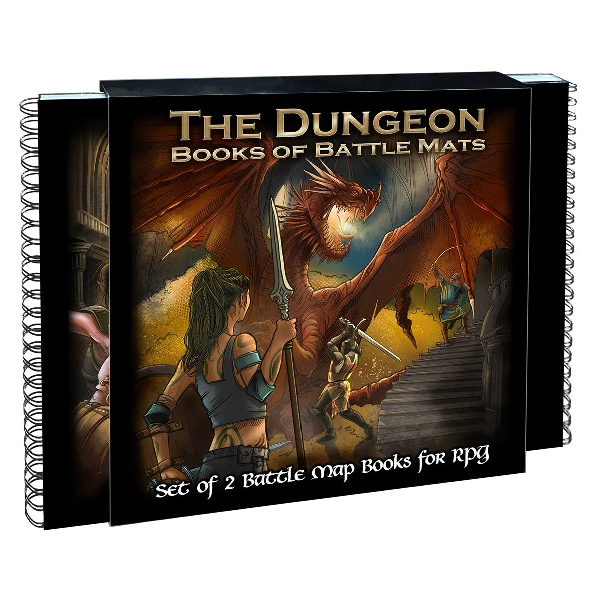 The Dungeon Books of Battle Mats -Loke Battlemats