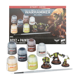 Warhammer 40000 Orks + Paints