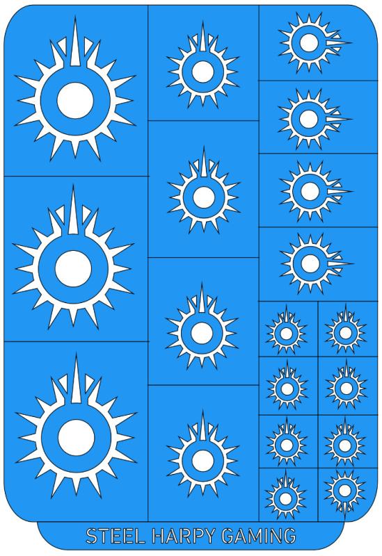 Space Gang - Steel Harpy Stencils