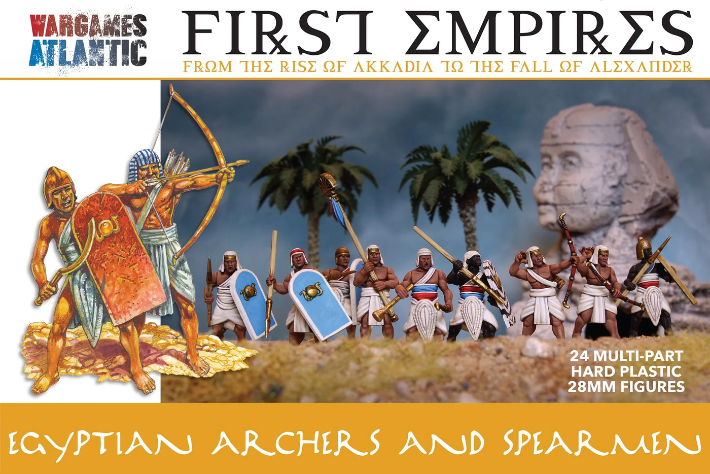 Egyptian Archers and Spearmen - Wargames Atlantic