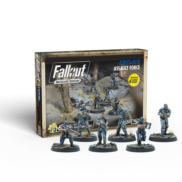 Fallout Wasteland Warfare - Enclave Assault Force