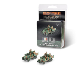 25mm Laffly SP Anti-tank Platoon - Flames of War: Early War