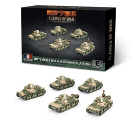 H35 / H39 Hotchkiss Tank Platoon - Flames of War: Early War