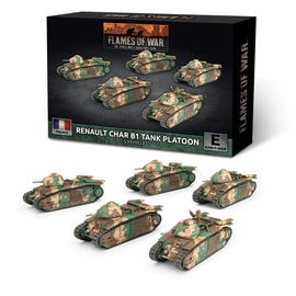 Char B1 bis Tank Platoon - Flames of War: Early War