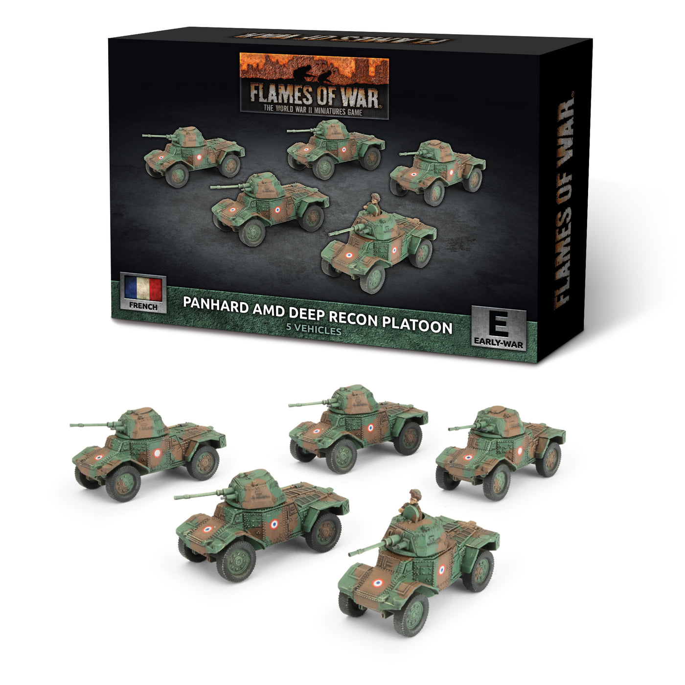 Panhard AMD Deep Recon Platoon - Flames of War: Early War