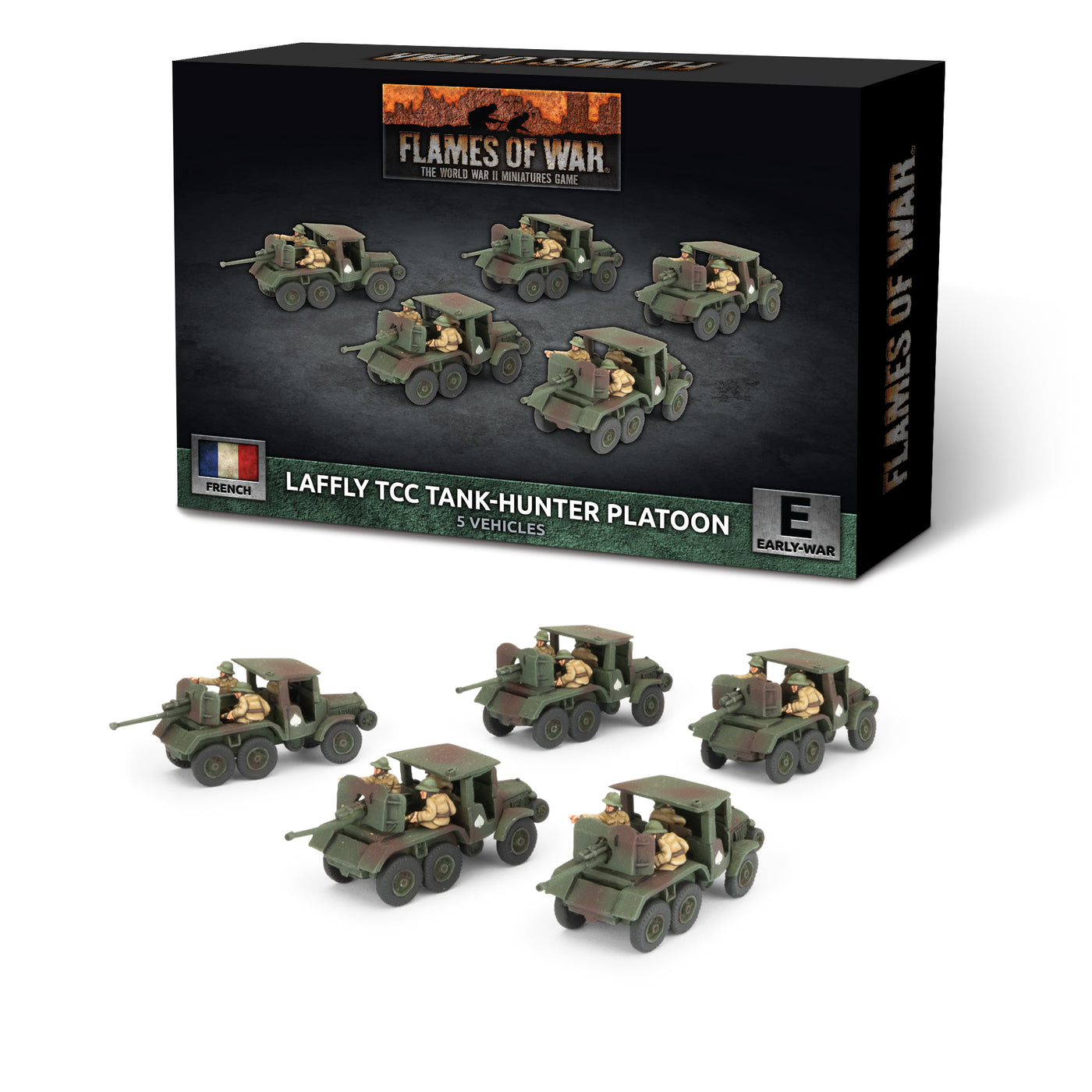 Laffly W15 TCC SP Anti-tank Platoon - Flames of War: Early War