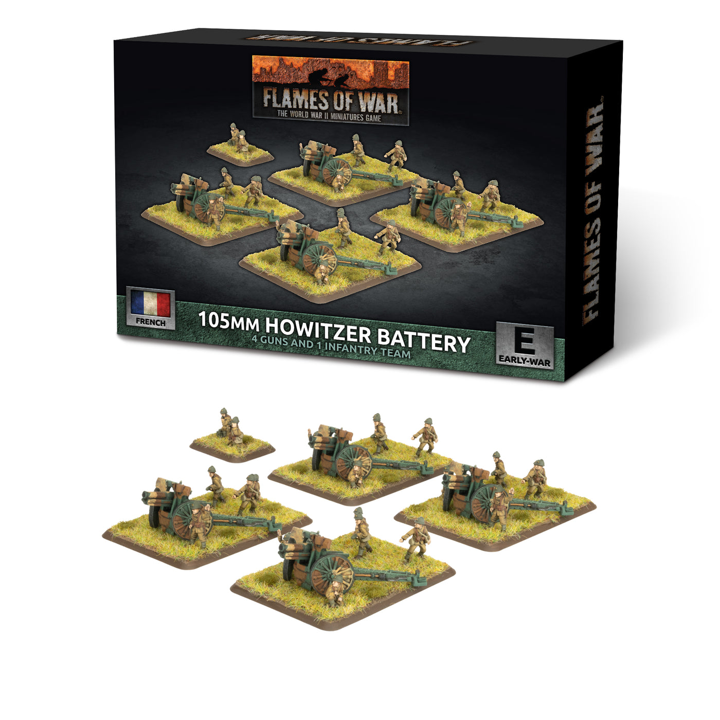 105mm Howitzer Battery - Flames of War: Early War