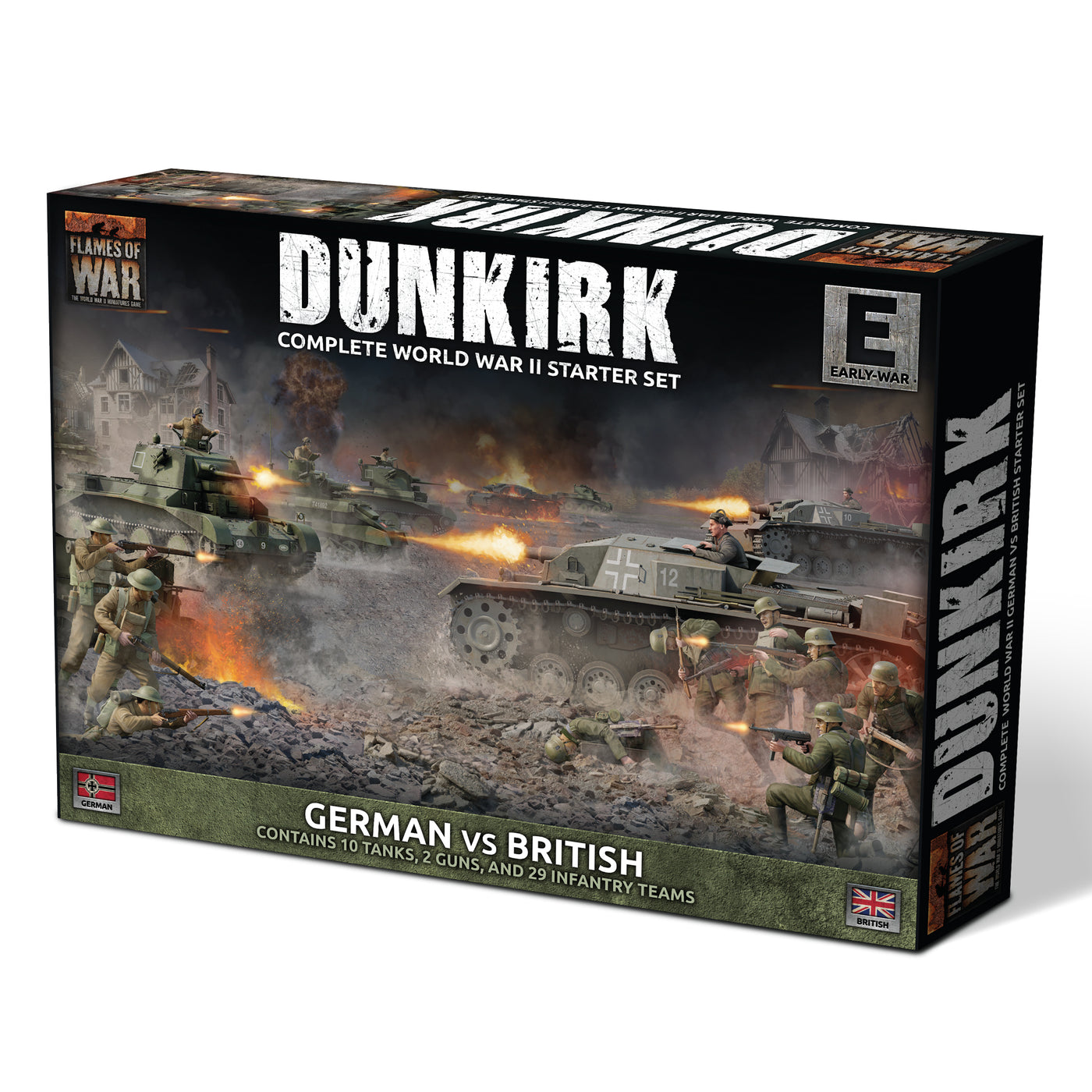 Dunkirk - British vs German Starter Set - Flames of War: Early War