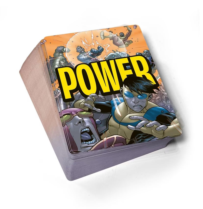 Buy Free League Publishing RPG&nbsp; Now - Get Free UK Royal Mail 48 Shipping Over £75 - Real Time Stock Levels - Same Day Dispatch In-Stock Orders

A set of stylish and useful cards describing all of the close to 70 powers listed in the Core Rulebook in detail, sparing you needless page-flipping at the table. A few common powers even have duplicate cards.

Contents:

1x Power Deck
Please Note:

One Invincible - Superhero Roleplaying Power Cards is supplied in English.