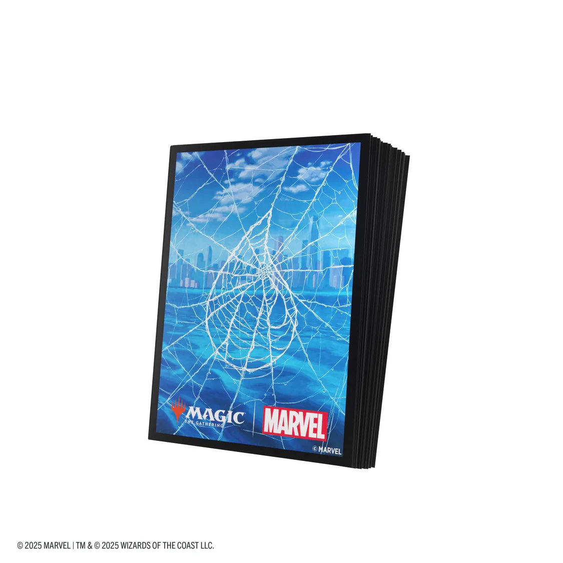 MTG Spider-Man Premium Art Sleeves - Spider-Man Island