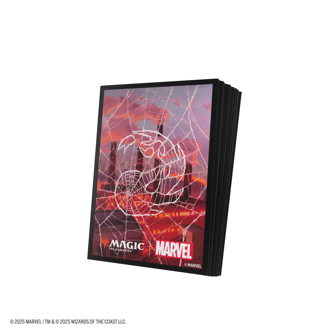 MTG Spider-Man Premium Art Sleeves - Spider-Man Mountain