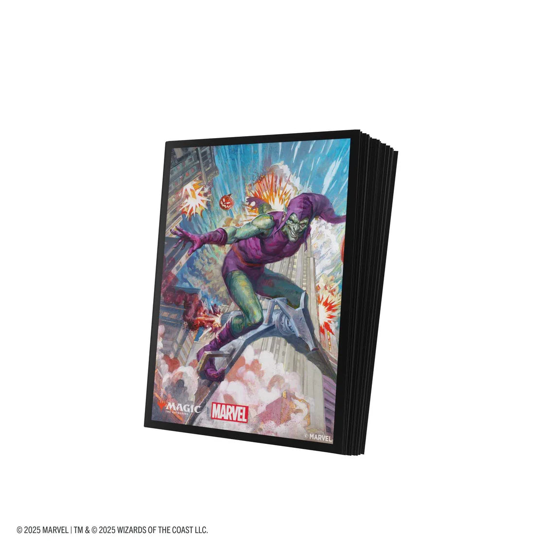MTG Spider-Man Premium Art Sleeves - Green Goblin