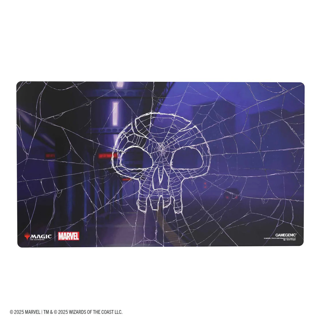 MTG Spider-Man Shiny Playmat - Spider-Man Swamp