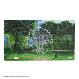 MTG Spider-Man Shiny Playmat - Spider-Man Forest