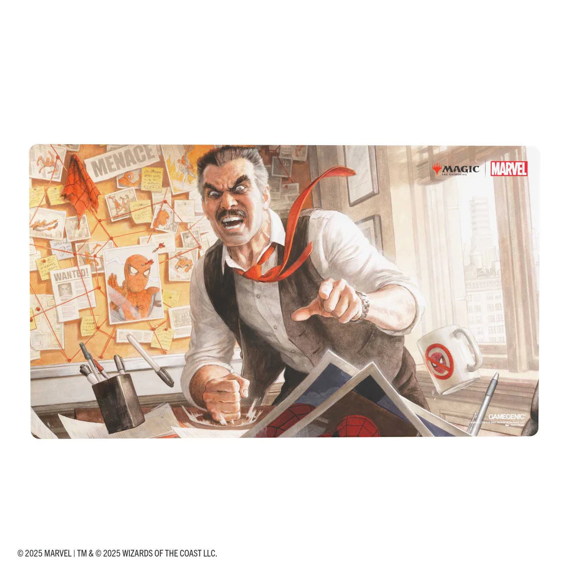 MTG Spider-Man Prime Playmat - J. Jonah Jameson