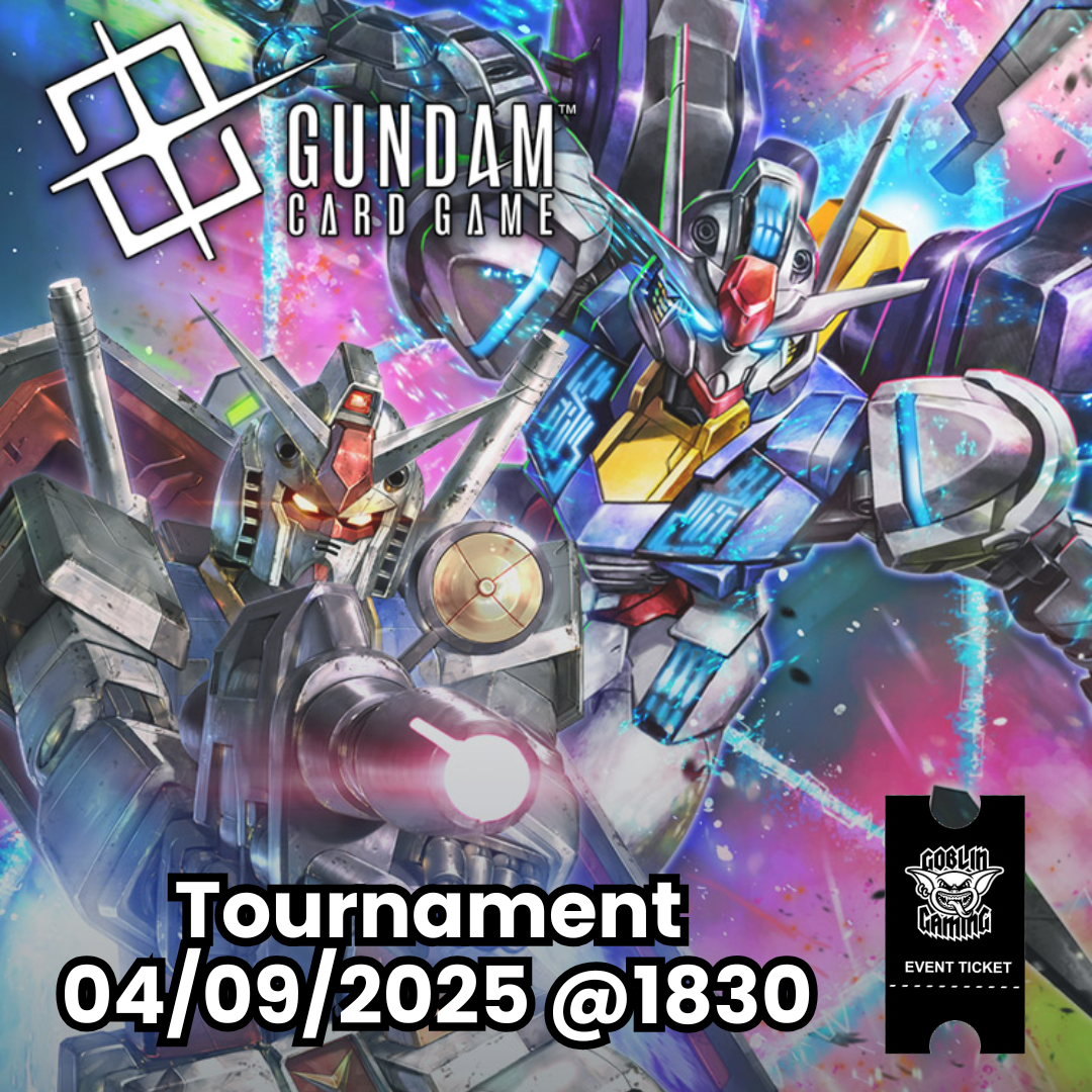 Gundam TCG Tournament 04/09/2025 @ 1830