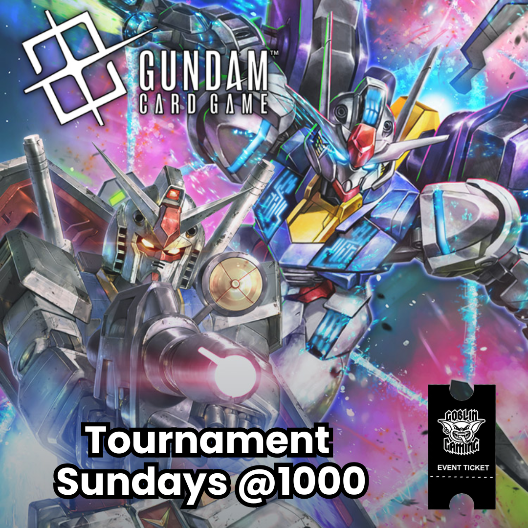 Gundam TCG Tournament Event Ticket 21/12/2025 @ 10:00